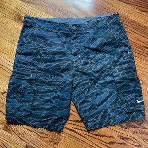 Nike Camo Cargo Shorts